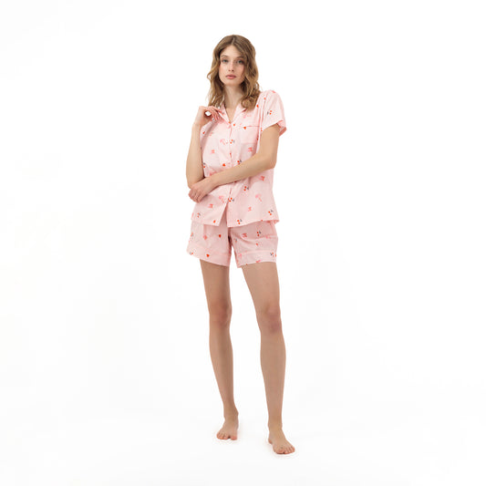SHORT SLEEP SET LOVE STORY