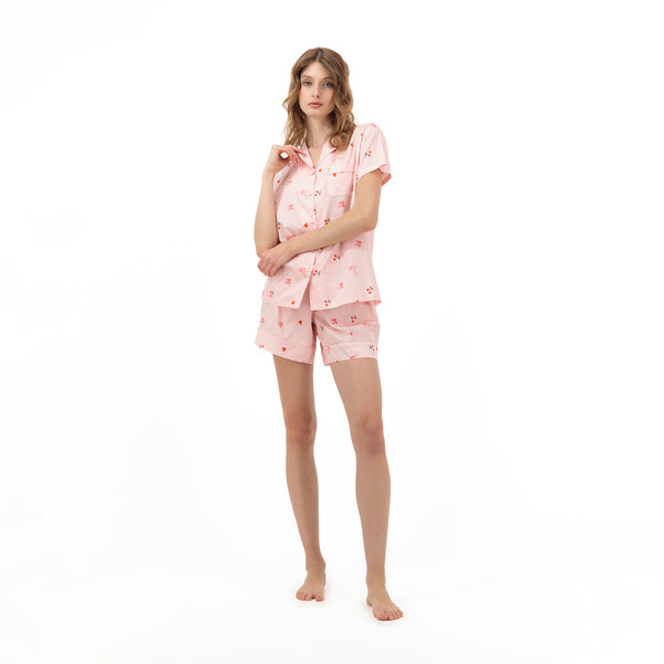 SHORT SLEEP SET LOVE STORY